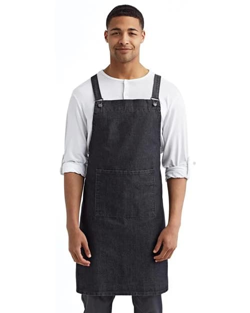 Artisan Collection by Reprime Cross Back Barista Bib Apron